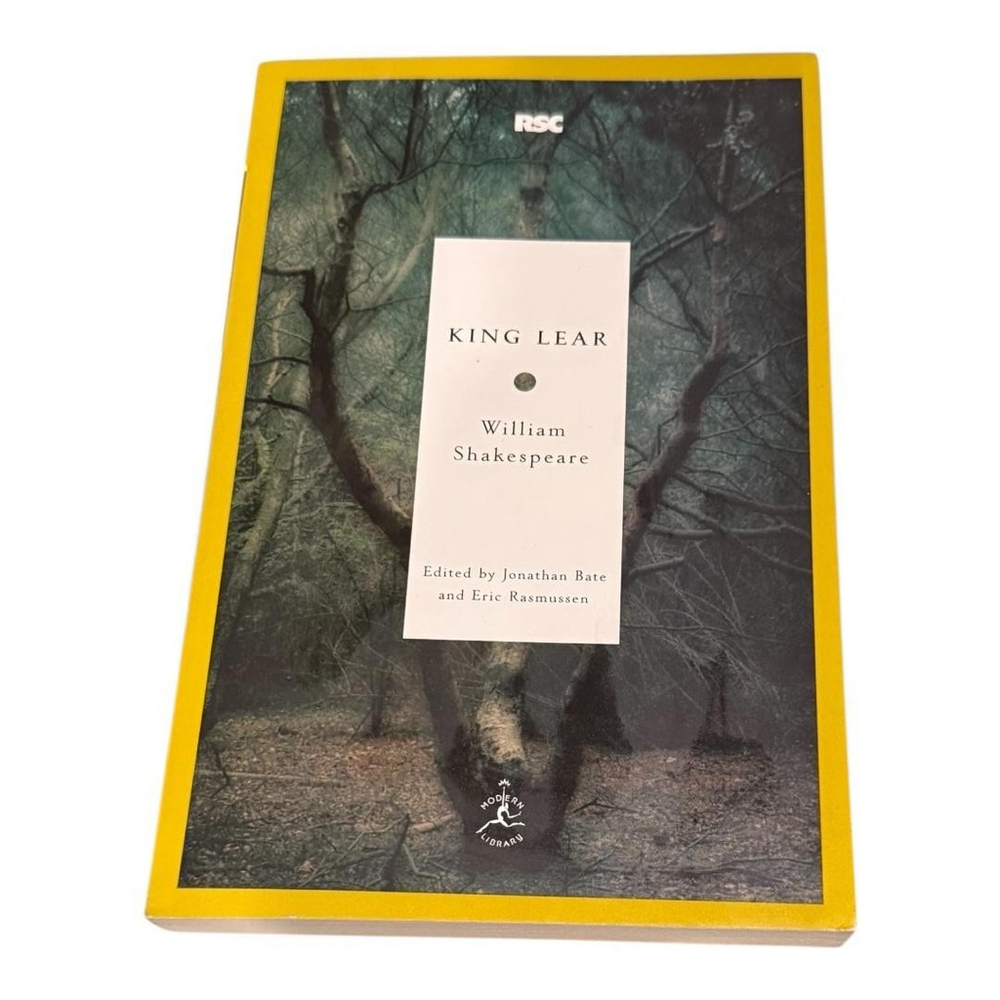 King Lear William Shakespeare Tragedy Play RSC Modern Library Paperback Book